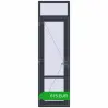 Ustalenie cen Drzwi wewnętrzne 700x2350 mm REHAU BASE 60 (Z74) ANTHRACITE_GREY_STRUKTURAL dwustronny. Cena: 614.61 EUR