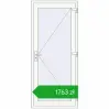 Ustalenie cen Drzwi wewnętrzne 900x2050 mm REHAU BASE 60 (Z74) RAL 9016 Traffic white dwustronny. Cena: 1762,54 zł
