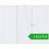 Pricing Tilt-and-Turn 3000x2400 mm REHAU ENERGY-SAVING SYNEGO MD RAL 9016 Traffic white two-sided. Price: 6 611.63 PLN