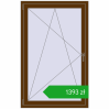 Ustalenie cen Okna skrzydłowe 950x1500 mm CLASICTHERM 70 WALNUT dwustronny. Cena: 1393,48 zł