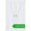 Pricing Tilt-and-Turn 1100x1750 mm REHAU OPTIMUM EURO-DESIGN 70 RAL 9016 Traffic white two-sided. Price: 2 020.59 PLN