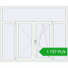 Pricing Tilt-and-Turn 1800x1500 mm REHAU OPTIMUM EURO-DESIGN 70 RAL 9016 Traffic white two-sided. Price: 1 737.01 PLN