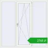 Ustalenie cen Okna rozwierne 1800x1800 mm REHAU ENERGY-SAVING SYNEGO MD RAL 9016 Traffic white dwustronny. Cena: 2767,62 zł