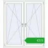 Ustalenie cen Okna skrzydłowe 1320x1520 mm REHAU ENERGY-SAVING SYNEGO MD BLACK_ULTI-MATT zewnętrzny. Cena: 513,00 €