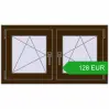 Pricing Tilt-and-Turn 990x545 mm EPSILON OPTIMA DARK_OAK two-sided. Price: 127.9 EUR