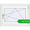 Pricing Tilt-and-Turn 750x550 mm REHAU OPTIMUM EURO-DESIGN 70 DARK_OAK external. Price: 646.53 PLN