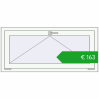 Pricing Tilt-and-Turn 1165x535 mm REHAU OPTIMUM EURO-DESIGN 70 RAL 9016 Traffic white two-sided. Price: 163,25 €