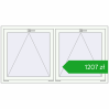 Ustalenie cen Okna skrzydłowe 1700x900 mm REHAU OPTIMUM EURO-DESIGN 70 RAL 9016 Traffic white dwustronny. Cena: 1207,35 zł