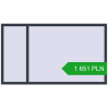 Pricing Tilt-and-Turn 2000x1150 mm REHAU OPTIMUM EURO-DESIGN 70 ANTHRACITE_GREY_STRUKTURAL two-sided. Price: 1 651.15 PLN