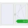 Pricing Tilt-and-Turn 1450x1200 mm EPSILON OPTIMA GOLDEN OAK external. Price: 218,45 €
