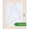Pricing Tilt-and-Turn 900x1100 mm KORSA OPTIMUM REHAU EURO 70. Price: 275.36 EUR