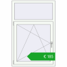 Pricing Tilt-and-Turn 900x1370 mm EPSILON OPTIMA RAL 9016 Traffic white two-sided. Price: 185,22 €