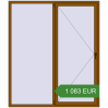 Ustalenie cen Okna skrzydłowe 1800x2100 mm KORSA OPTIMUM REHAU EURO 70. Cena: 1 083.11 EUR