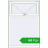 Pricing Tilt-and-Turn 1000x1500 mm REHAU OPTIMUM EURO-DESIGN 70 RAL 9016 Traffic white two-sided. Price: 1 165.99 PLN