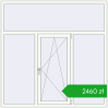 Pricing Tilt-and-Turn 1800x1800 mm REHAU ENERGY-SAVING SYNEGO MD RAL 9016 Traffic white two-sided. Price: 2459,91 zł