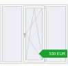 Pricing Tilt-and-Turn 1800x1600 mm REHAU BRILLANT DESIGN RAL 9016 Traffic white two-sided. Price: 530.16 EUR