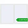 Pricing Tilt-and-Turn 1940x1410 mm ALU STANDARD 72 RAL 9016 Traffic white two-sided. Price: 2 256.99 PLN