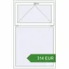 Pricing Tilt-and-Turn 1000x1600 mm KORSA BRILLANT DESIGN. Price: 314 EUR