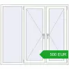 Pricing Tilt-and-Turn 1600x1420 mm REHAU OPTIMUM EURO-DESIGN 70 RAL 9016 Traffic white two-sided. Price: 499.67 EUR