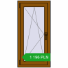 Pricing Tilt-and-Turn 540x1100 mm REHAU OPTIMUM EURO-DESIGN 70 GOLDEN OAK two-sided. Price: 1 196.41 PLN