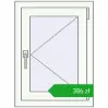 Pricing Tilt-and-Turn 520x700 mm REHAU OPTIMUM EURO-DESIGN 70 RAL 9016 Traffic white two-sided. Price: 386,21 zł