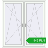 Pricing Tilt-and-Turn 1400x1500 mm REHAU OPTIMUM EURO-DESIGN 70 RAL 9016 Traffic white two-sided. Price: 1 944.68 PLN