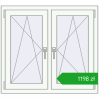 Ustalenie cen Okna skrzydłowe 1005x905 mm REHAU ENERGY-SAVING SYNEGO MD RAL 9016 Traffic white dwustronny. Cena: 1198,04 zł