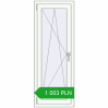 Pricing Tilt-and-Turn 540x1420 mm REHAU OPTIMUM EURO-DESIGN 70 RAL 9016 Traffic white two-sided. Price: 1 003.49 PLN