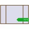Ustalenie cen Okna skrzydłowe 3000x2000 mm REHAU OPTIMUM EURO-DESIGN 70 WALNUT dwustronny. Cena: 766,63 €
