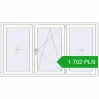 Pricing Tilt-and-Turn 1800x1000 mm REHAU OPTIMUM EURO-DESIGN 70 RAL 9016 Traffic white two-sided. Price: 1 701.94 PLN