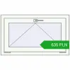 Pricing Tilt-and-Turn 850x500 mm REHAU OPTIMUM EURO-DESIGN 70 RAL 9016 Traffic white two-sided. Price: 635.41 PLN