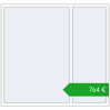 Ustalenie cen Okna skrzydłowe 1700x1600 mm KORSA BRILLANT DESIGN. Cena: 763,59 €