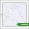 Pricing Tilt-and-Turn 1250x1250 mm KORSA ENERGY-SAVING REHAU SYNEGO MD. Price: 568.57 EUR