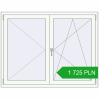 Pricing Tilt-and-Turn 1460x1130 mm REHAU OPTIMUM EURO-DESIGN 70 RAL 9016 Traffic white two-sided. Price: 1 724.84 PLN