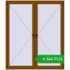 Pricing Tilt-and-Turn 1700x2000 mm REHAU OPTIMUM EURO-DESIGN 70 GOLDEN OAK two-sided. Price: 4 543.96 PLN