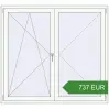 Pricing Tilt-and-Turn 1580x1450 mm KORSA OPTIMUM REHAU EURO 70. Price: 736.58 EUR