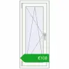 Ustalenie cen Okna skrzydłowe 500x1150 mm REHAU OPTIMUM EURO-DESIGN 70 RAL 9016 Traffic white dwustronny. Cena: 108,21 €