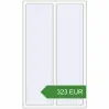 Pricing Tilt-and-Turn 980x1660 mm KORSA BRILLANT DESIGN RAL 9016 Traffic white two-sided. Price: 323.26 EUR