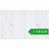 Pricing Tilt-and-Turn 3000x1800 mm REHAU ENERGY-SAVING SYNEGO MD RAL 9016 Traffic white two-sided. Price: 1 178.38 EUR