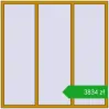 Ustalenie cen Okna skrzydłowe 1800x1800 mm ALU STANDARD 72 RAL 1005 Honey yellow dwustronny. Cena: 3834,15 zł
