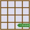Pricing Tilt-and-Turn 2000x2000 mm KORSA BRILLANT DESIGN. Price: 1 374.43 EUR