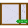 Pricing Tilt-and-Turn 1700x1400 mm REHAU OPTIMUM EURO-DESIGN 70 GOLDEN OAK two-sided. Price: 3 164.39 PLN