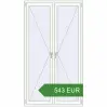 Pricing Tilt-and-Turn 1210x2160 mm KORSA OPTIMUM REHAU EURO 70. Price: 542.61 EUR