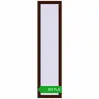 Pricing Tilt-and-Turn 400x1600 mm REHAU OPTIMUM EURO-DESIGN 70 BLACK_CHERRY two-sided. Price: 599.71 PLN