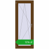 Ustalenie cen Okna skrzydłowe 650x1700 mm CLASICTHERM 70 WALNUT dwustronny. Cena: 1216,41 zł