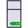 Pricing Tilt-and-Turn 800x1500 mm KORSA ENERGY-SAVING REHAU SYNEGO MD. Price: 524,83 €