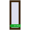 Pricing Tilt-and-Turn 300x800 mm REHAU OPTIMUM EURO-DESIGN 70 DARK_OAK two-sided. Price: 311.42 PLN