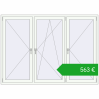 Ustalenie cen Okna skrzydłowe 2100x1500 mm REHAU OPTIMUM EURO-DESIGN 70 RAL 9016 Traffic white dwustronny. Cena: 563,15 €