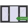 Pricing Tilt-and-Turn 1600x1000 mm KORSA OPTIMUM REHAU EURO 70. Price: 545.24 EUR