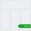 Pricing Okna skrzydłowe 1800x1800 mm REHAU ENERGY-SAVING SYNEGO MD RAL 9016 Traffic white dwustronny. Price: 2519,09 zł